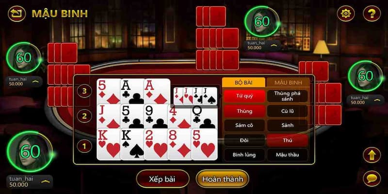 game bài mậu binh