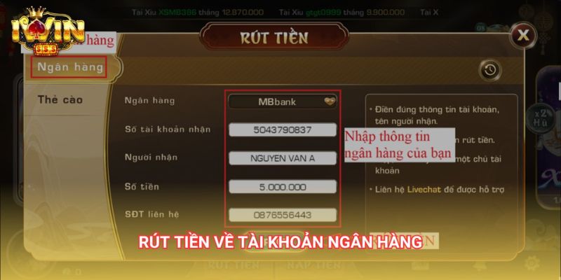 Các Phương Thức Rút Tiền Tại Iwin