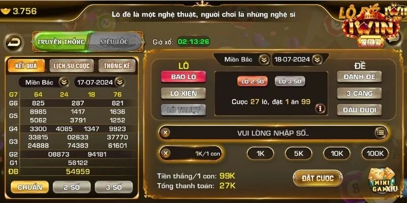 Hướng Dẫn Cách Tham Gia Xổ Số iwin